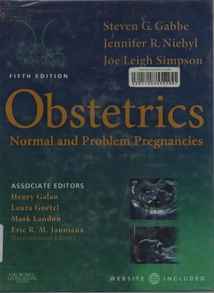 Image of Obstetric : normal and problem prenancies Ed 5