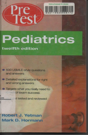 Image of pre test pediatrics 12ed