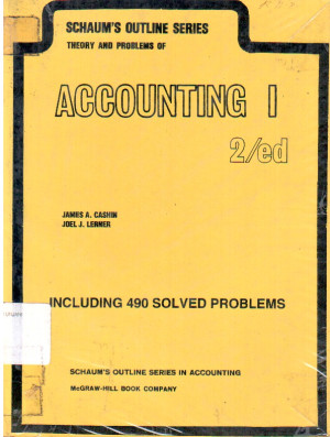 Image of Accounting  I ( Schaum Series )