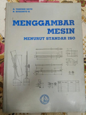 Image of Menggambar Mesin: menurut standar ISO