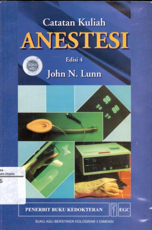 Image of Catatan Kuliah Anestesi
