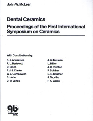 Image of Dental Ceramic Proceedings of The First Internasional Symposium on Ceramics