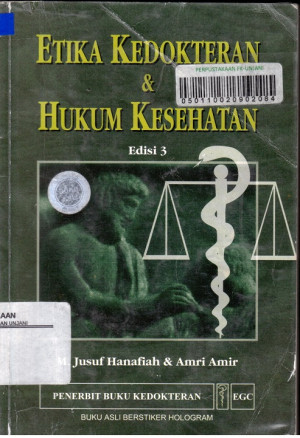 Image of Etika kedokteran dan hukum kesehatan