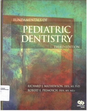 Image of Fundamentals of Pediatric Dentistry