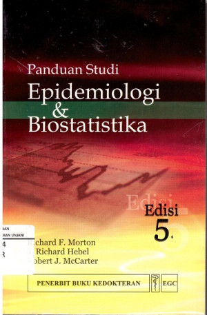 Image of Panduan Studi Epidemiologi & Biostatistika