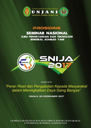 Image of PROSIDING SEMINAR NASIONAL
ILMU PENGETAHUAN DAN TEKNOLOGI
JENDERAL ACHMAD YANI ( SNIJA )
