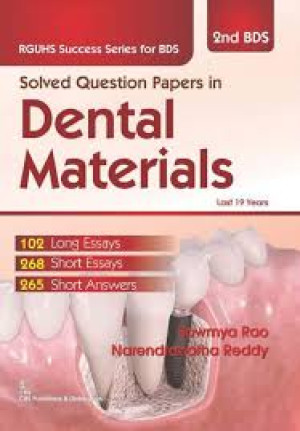 Image of Solved Question Papers In Dental Materials
