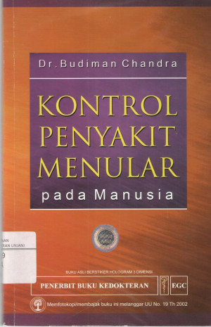 Image of Kontrol Penyakit Menular Pada Manusia