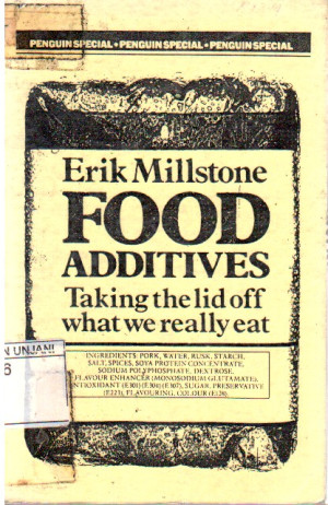 Image of Food Additives : taking the lid off what we really eat