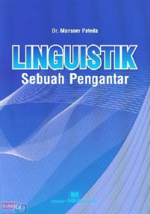 Image of LINGUISTIK Sebuah Pengantar