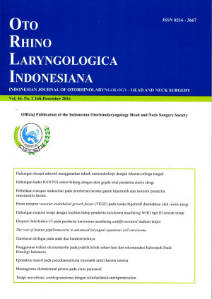Image of Oto Rhino Larynggologica Indonesia