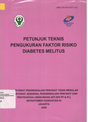 Image of petunjuk teknis pengukuran faktor risiko diabetes melitus
